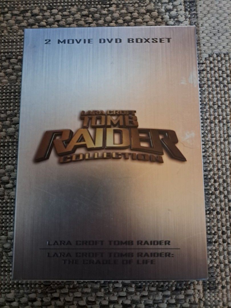 Tomb raider dvd boksi