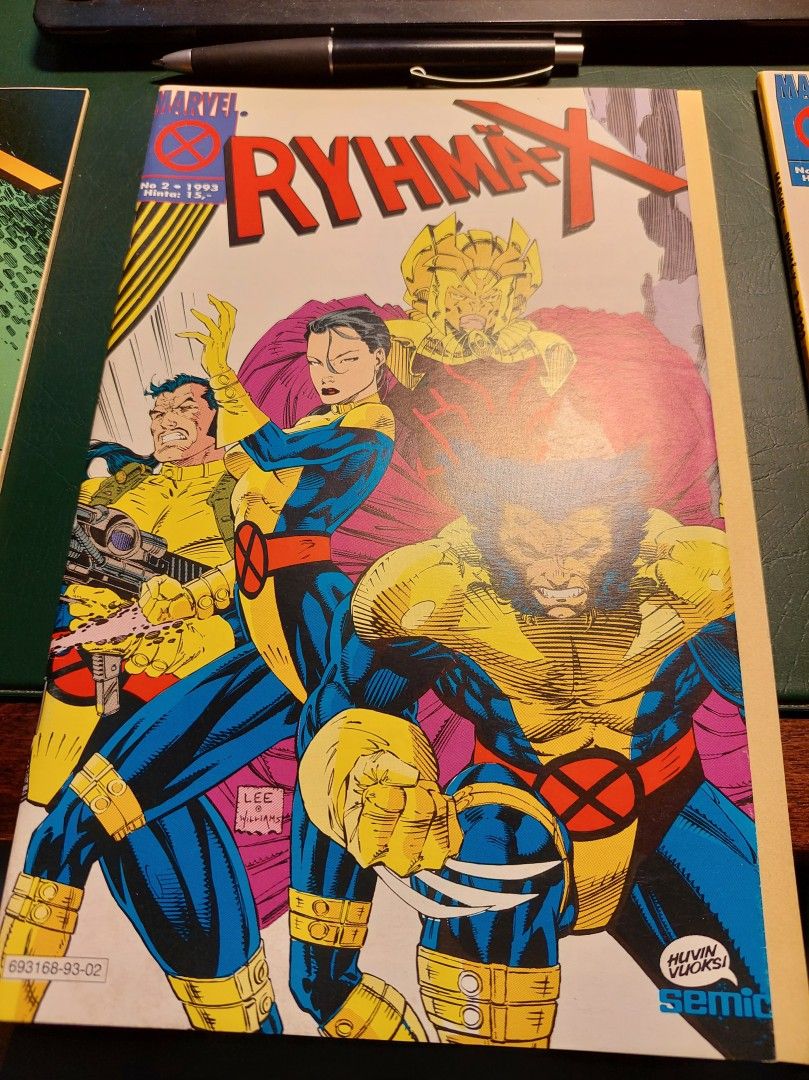 Ryhmä -X sarjakuvalehtiä 1993