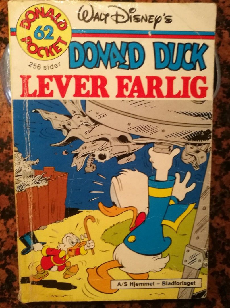 Donald Duck pocket (norjankielinen Aku Ankka) 1985
