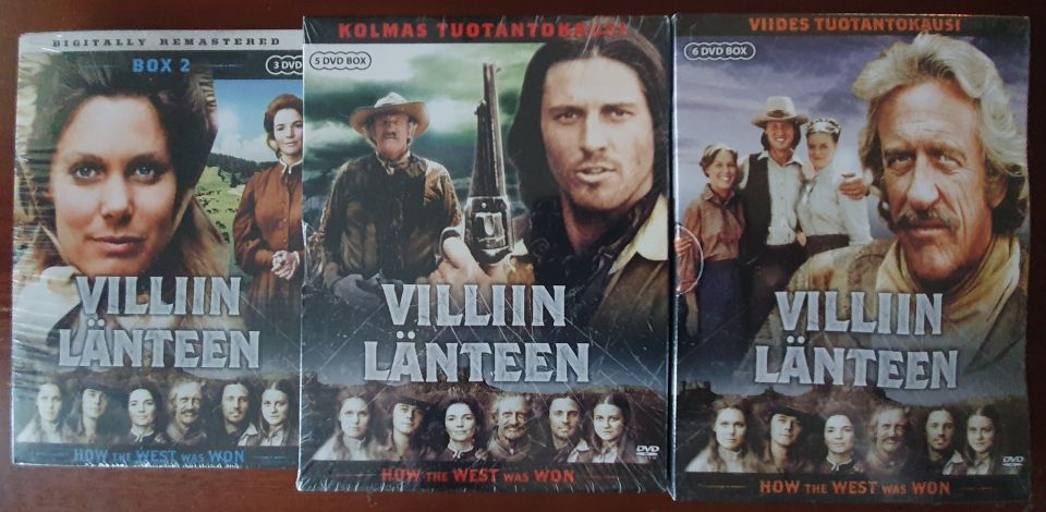 VILLIIN LÄNTEEN kaudet 2, 3 ja 5 - DVD Boxit