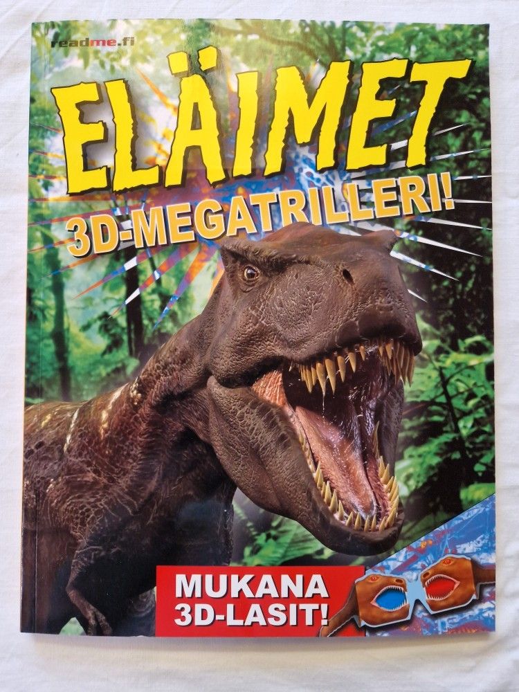 Eläimet 3D megatrilleri - kirja