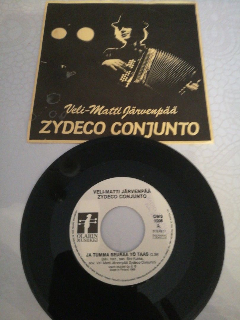 Veli-Matti Järvenpää Zydeco Conjunto 7" Single