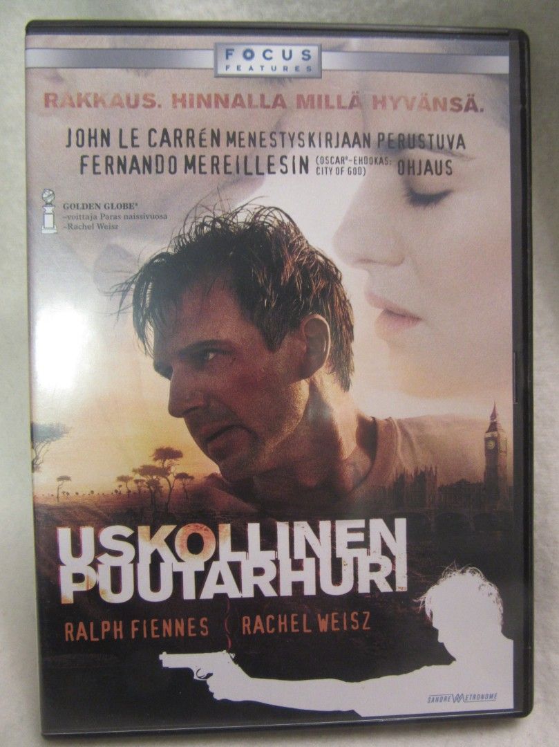 Uskollinen Puutarhuri dvd