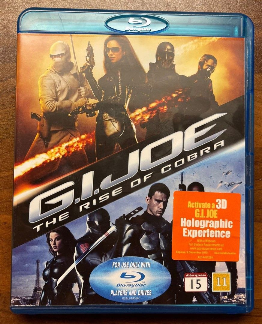 G.I.JOE The Rise Of Cobra Blu-ray Elokuva