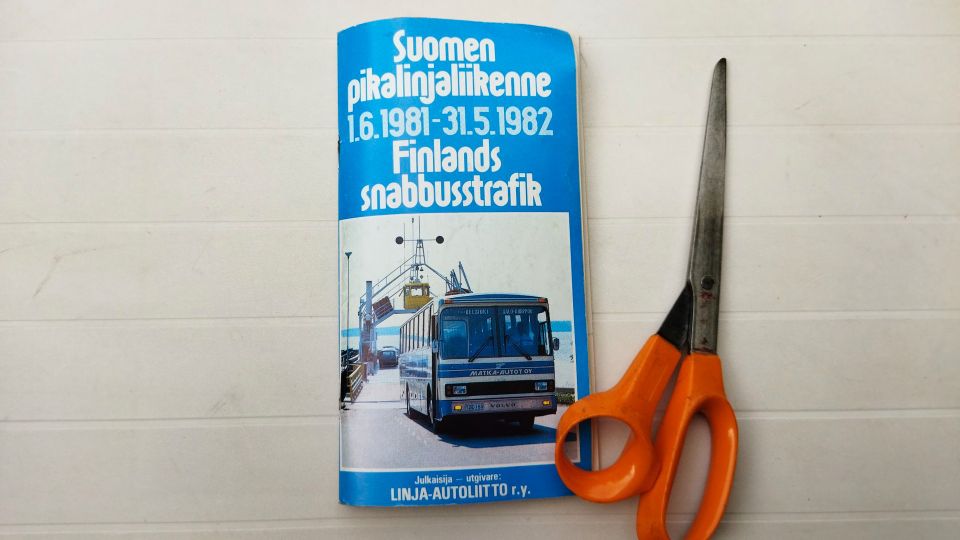 Suomen pikalinjaliikenne 1981-82, aikataulu