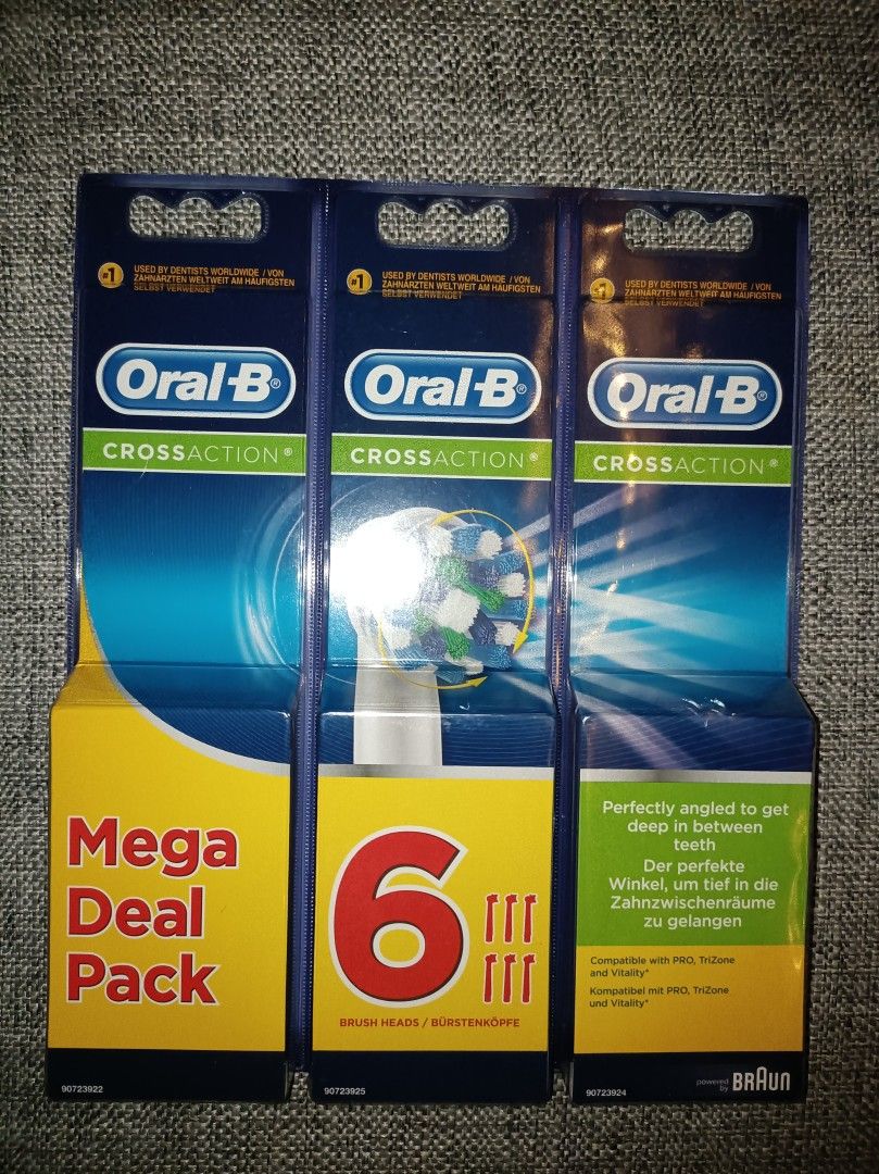 Oral-B Cross action Mega Deal pack 6 harjaa