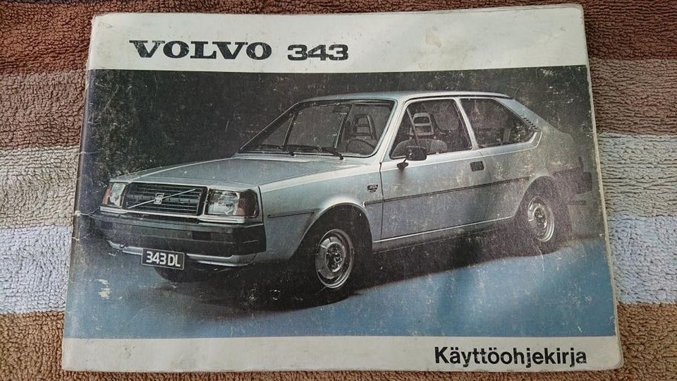 Volvo 343 - käyttöohjekirja