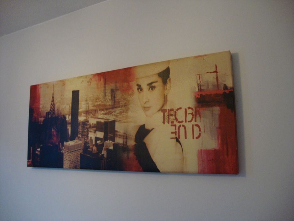 Taulu 120x50 cm Audrey Hepburn