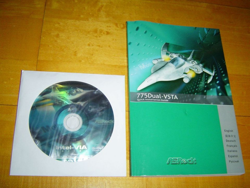 PIKA-ASENNUS OPAS + SUPPORT CD ASROCK 775Dual-VSTA
