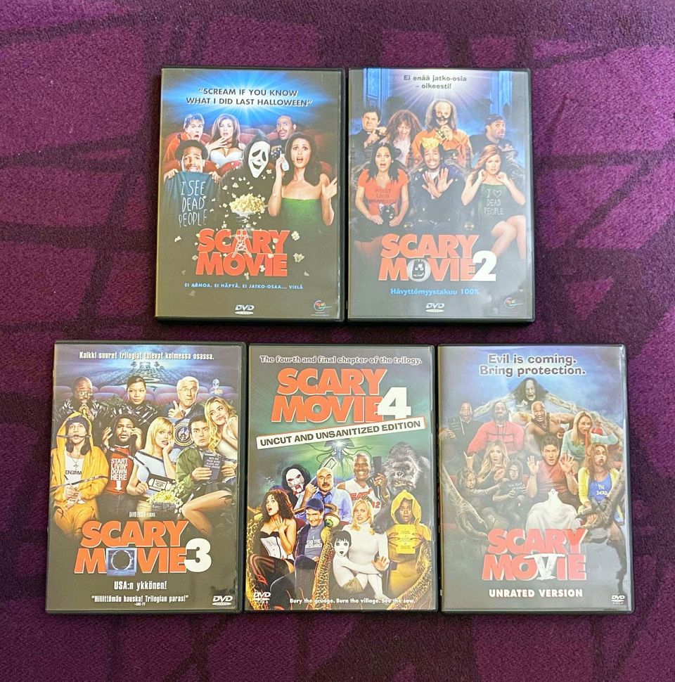 Scary Movie 1-5 DVDt