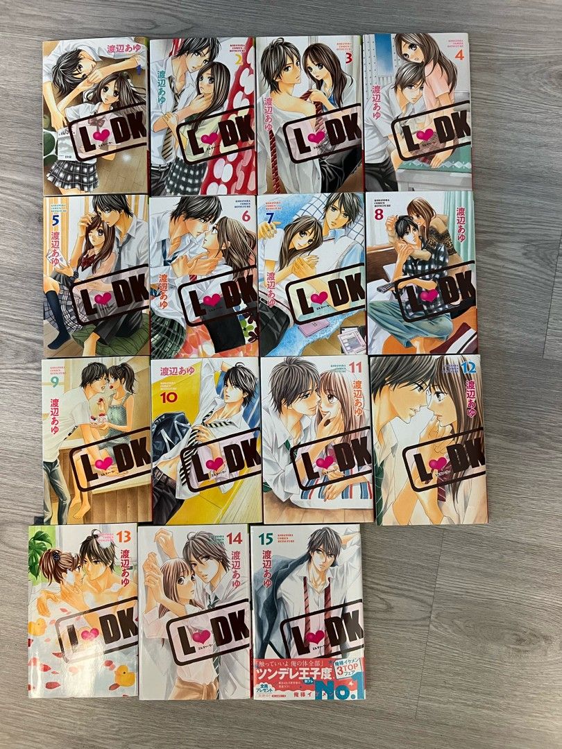 L-DK manga 1-15 kpl (Japankieli)