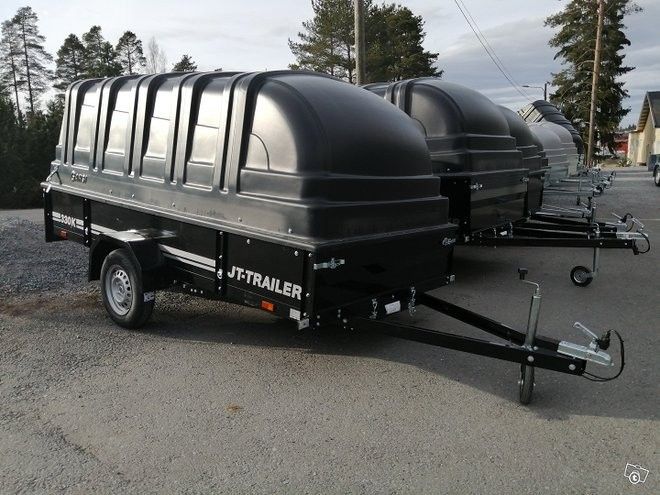 JT-Trailer Black 330x150x35 +kuomu, varastossa