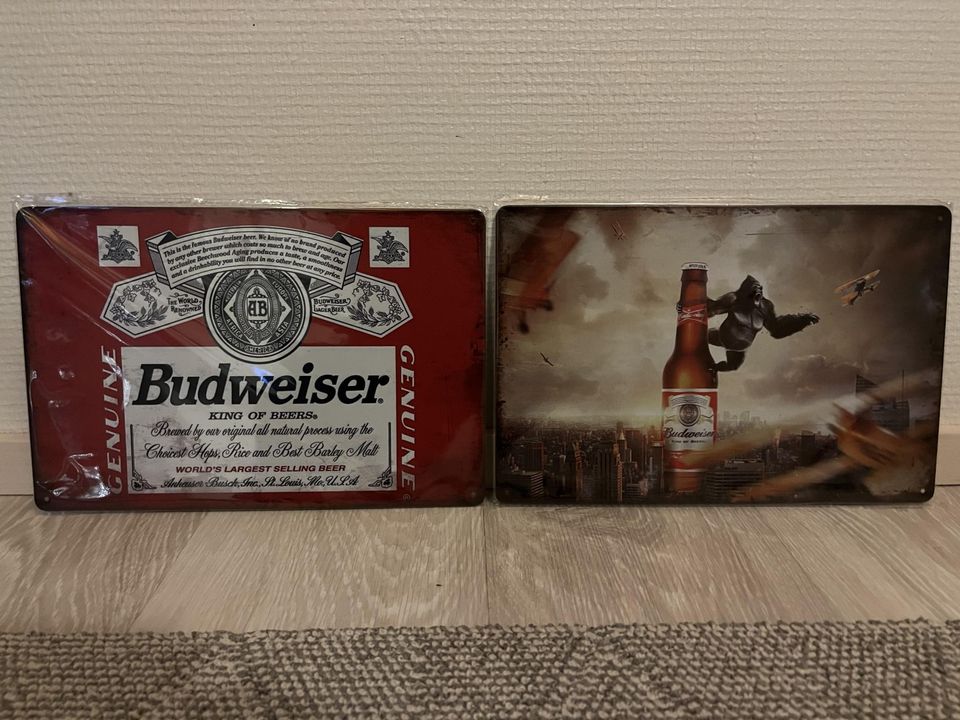 Budweiser peltitaulut