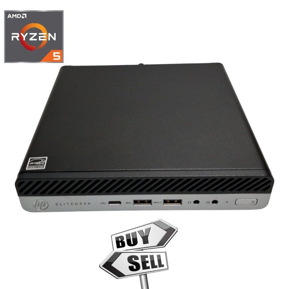 HP Elitedesk 705 G4 (256GB SSD, AMD Ryzen 5 Pro)