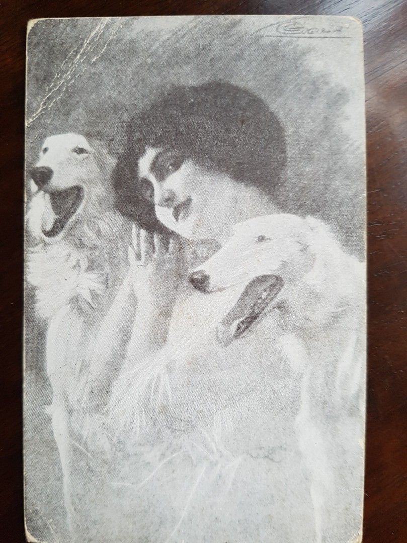 Antiikkinen postikortti v. 1916