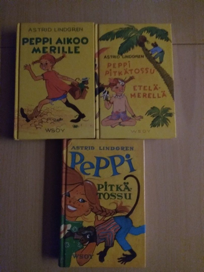 Peppi Pitkätossu pikku kirjat 2