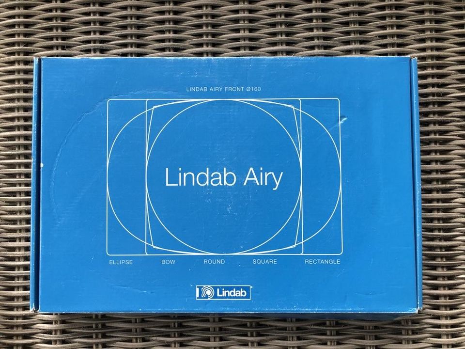 Lindab Airy Rectangle tuloilma venttiili