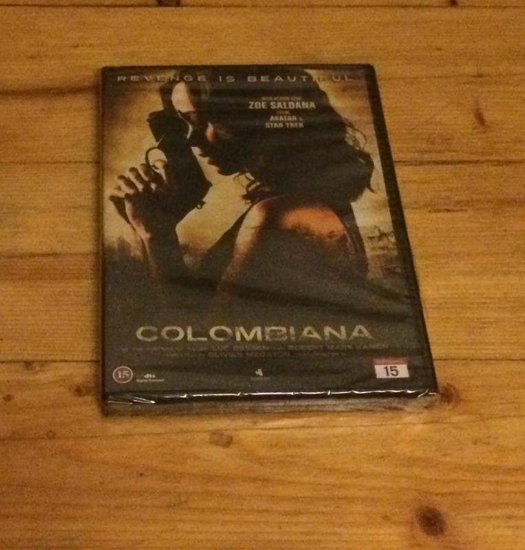 Colombiana dvd suomijulkaisu UUSI