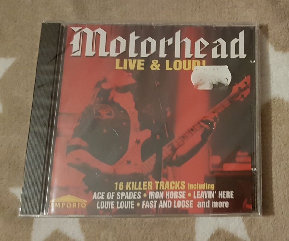 Motörhead - Live & Loud Uusi CD