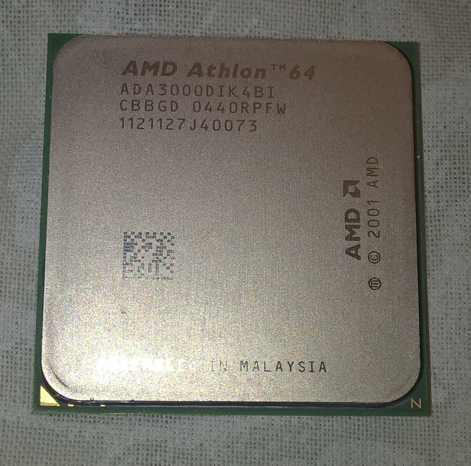 AMD Athlon prossu vanhoihin koneisiin