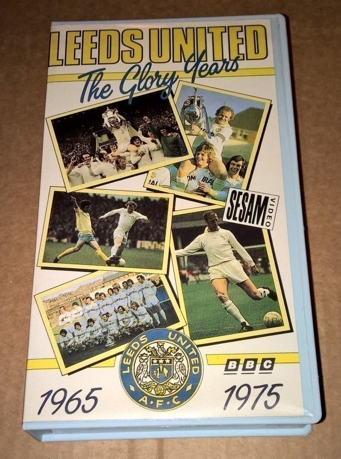 Leeds United the glory years 1965 - 1975 VHS