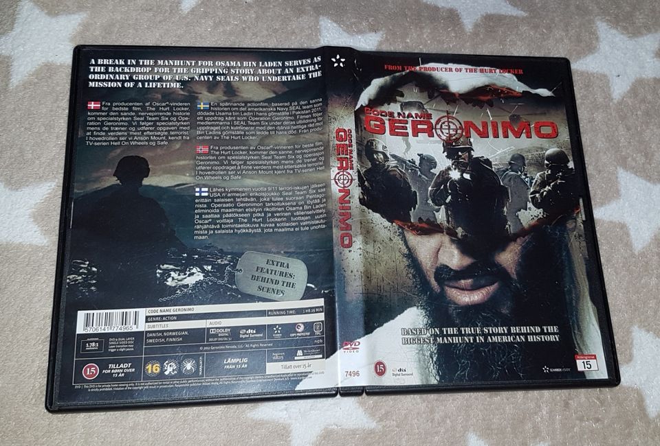 Code Name Geronimo DVD