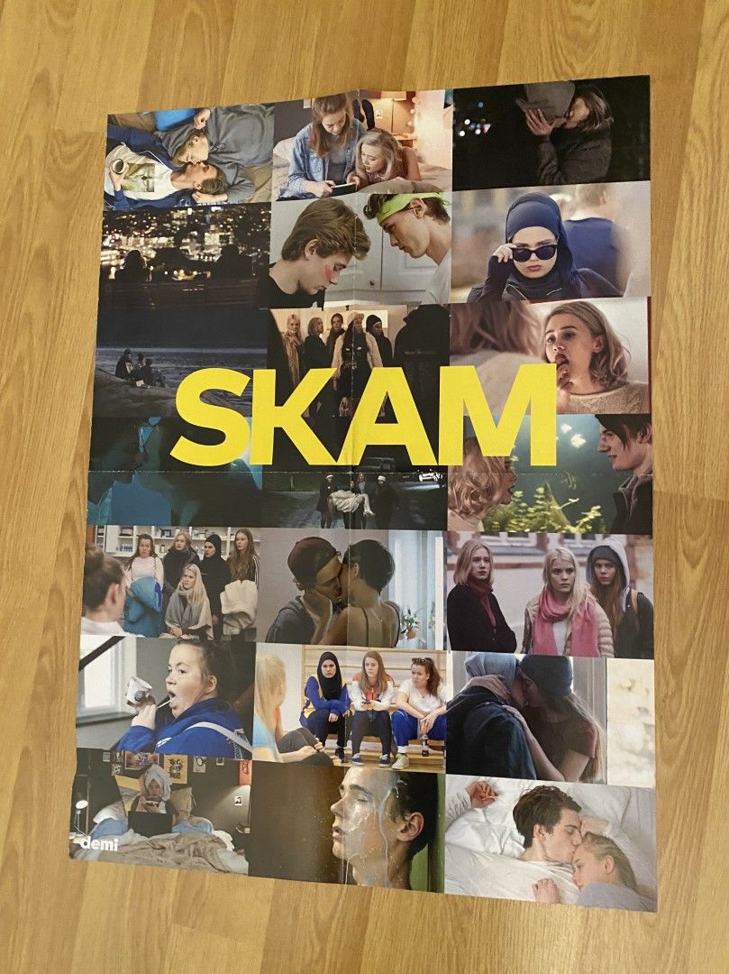 Skam ja Wednesday julisteet