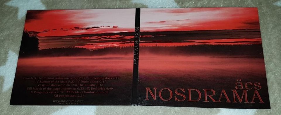 Nosdrama - Äes Digipak Cd (Nuijasota)