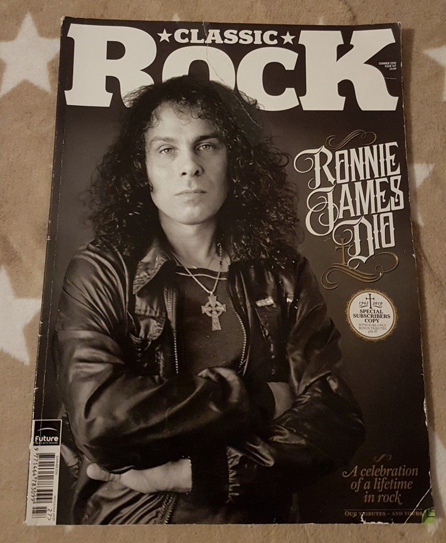 Ronnie James Dio Classic Rock lehti