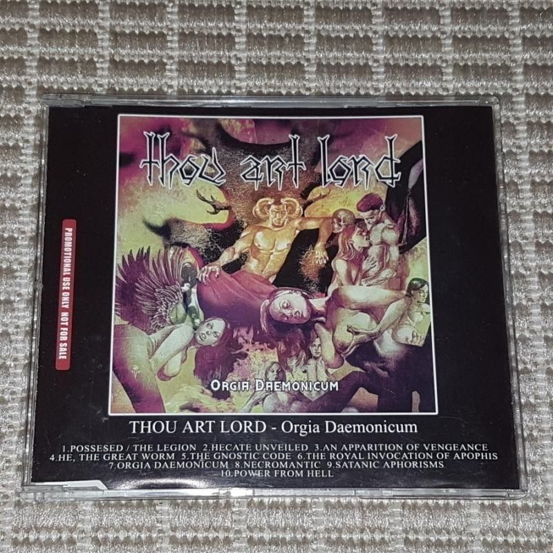 Thou Art Lord - Orgia Daemonicum CD (Promo)