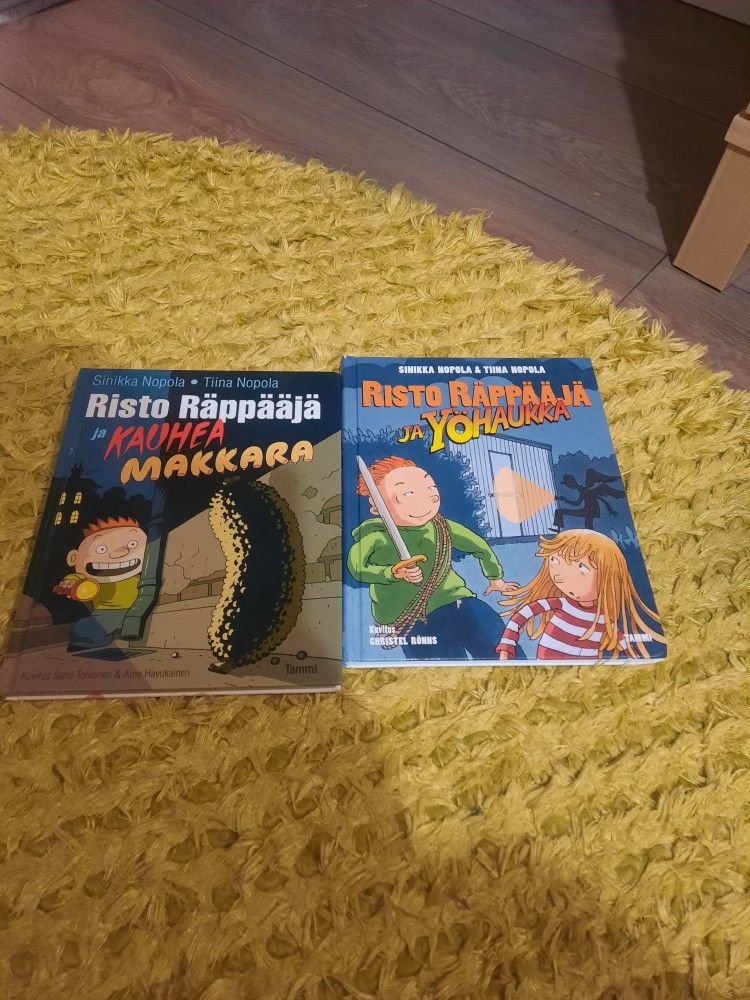 Risto Räppääjä Yöhaukka ja kauhea makkara