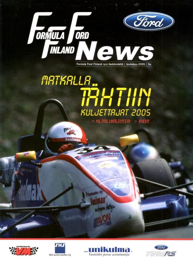 Formula Ford Finland News toukokuu 2005