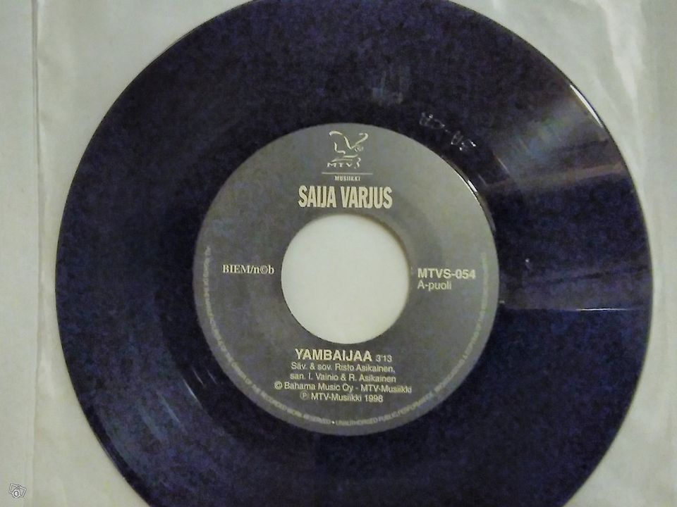 Saija Varjus / Los Huevos 7" Single