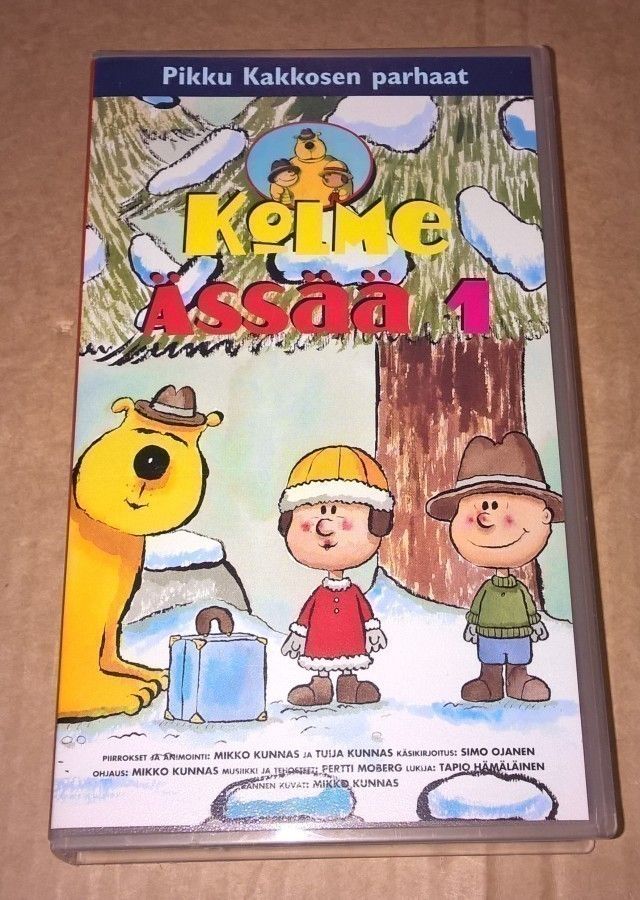 VHS Pikku kakkosen parhaat kolme ässää 1