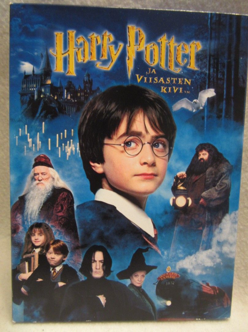 Harry Potter ja viisasten kivi dvd