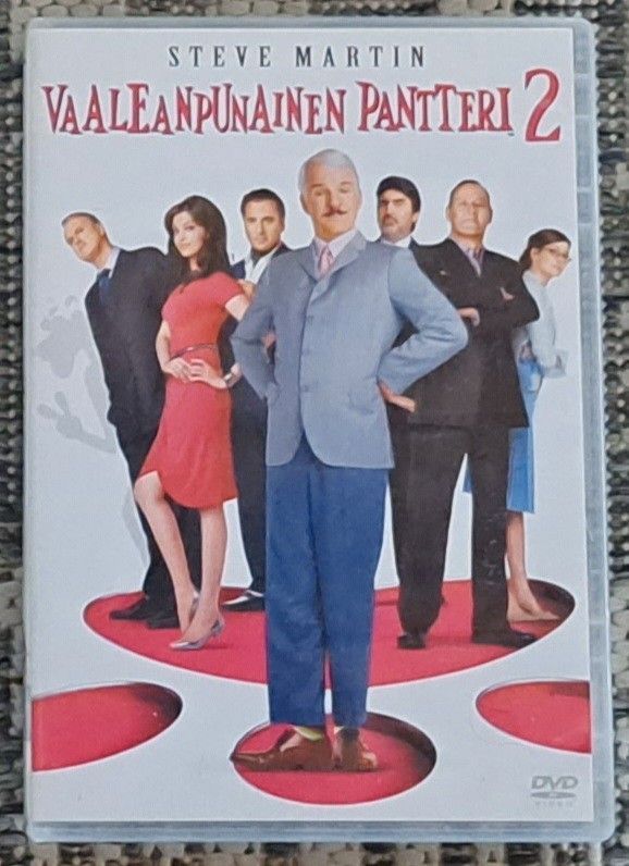 Vaaleanpunainen pantteri 2 dvd