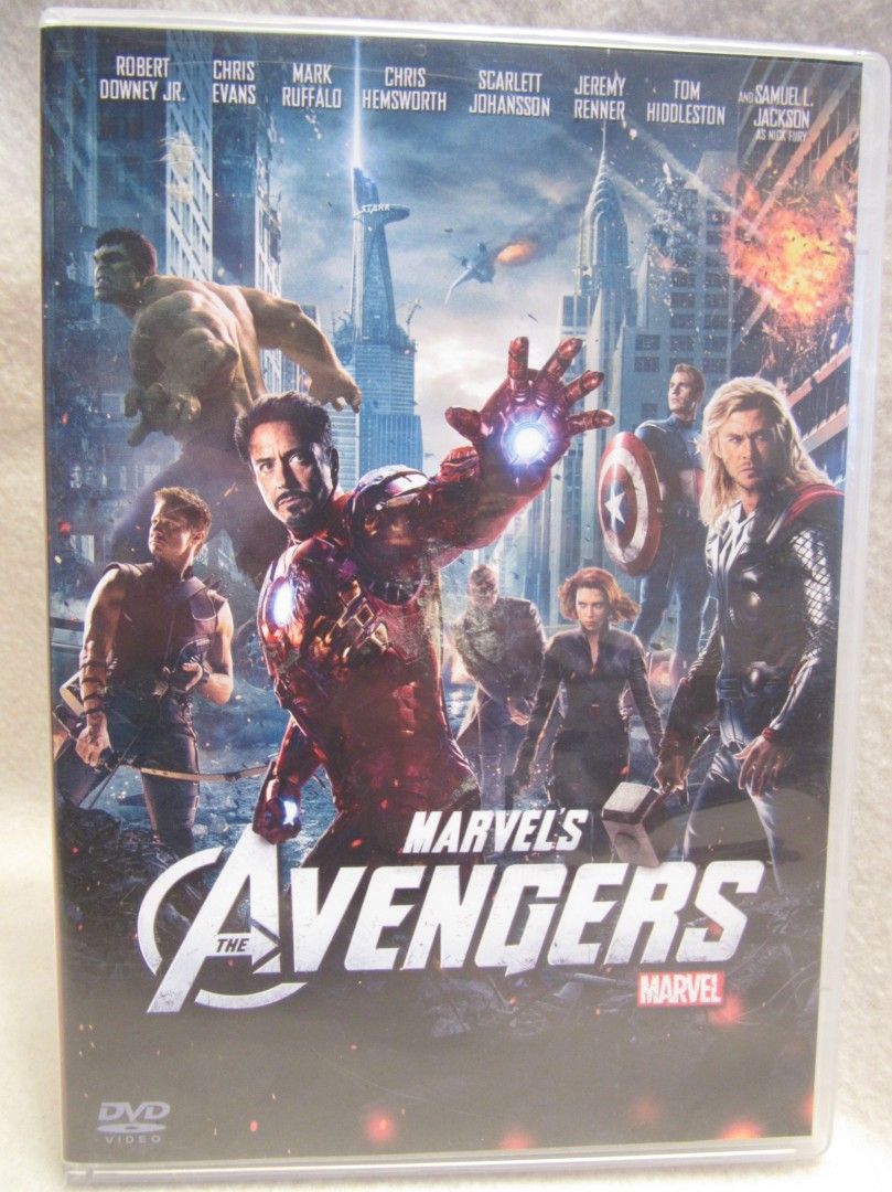 The Avengers dvd
