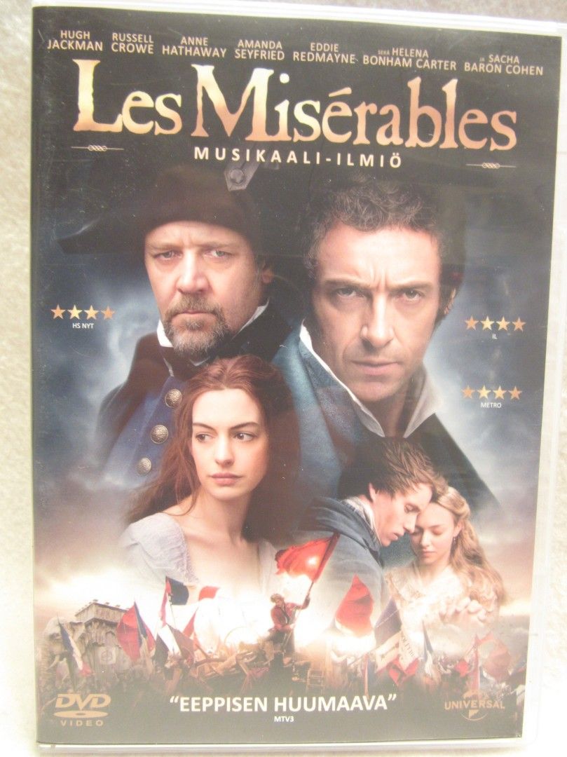 Les Miserables dvd