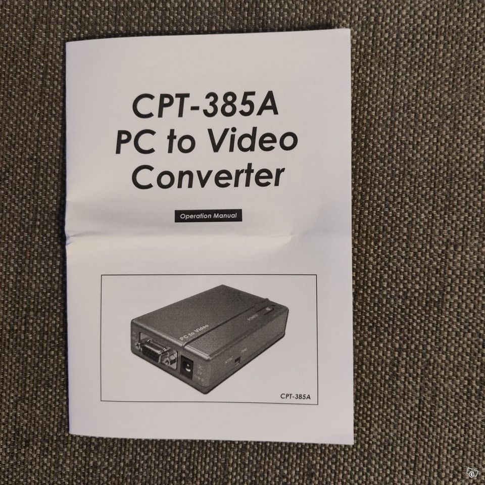 Videokonvertteri, CPT-385A