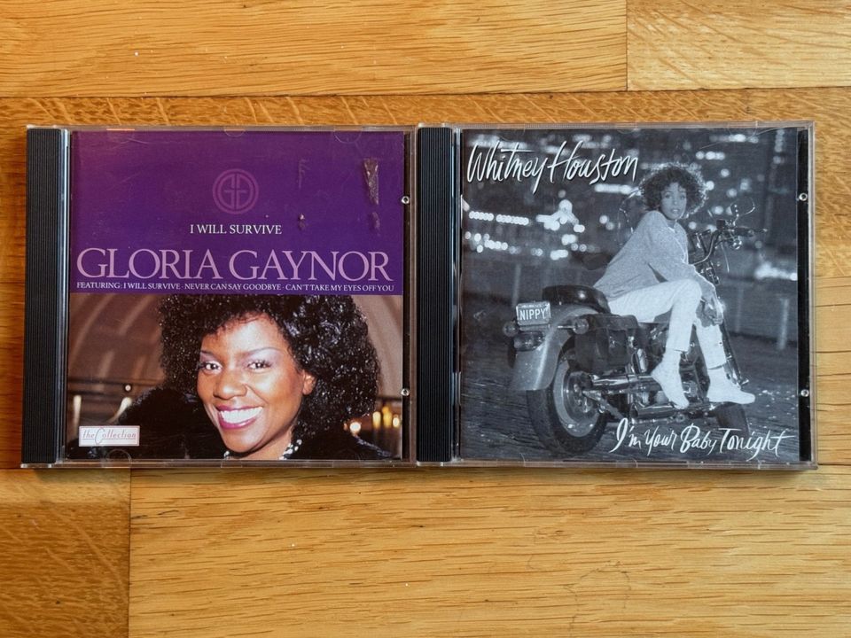 Gloria Gaynor-Whitney Houston CD -1+1kpl -3eur