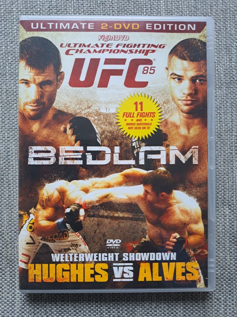 UFC 85 Bedlam dvd