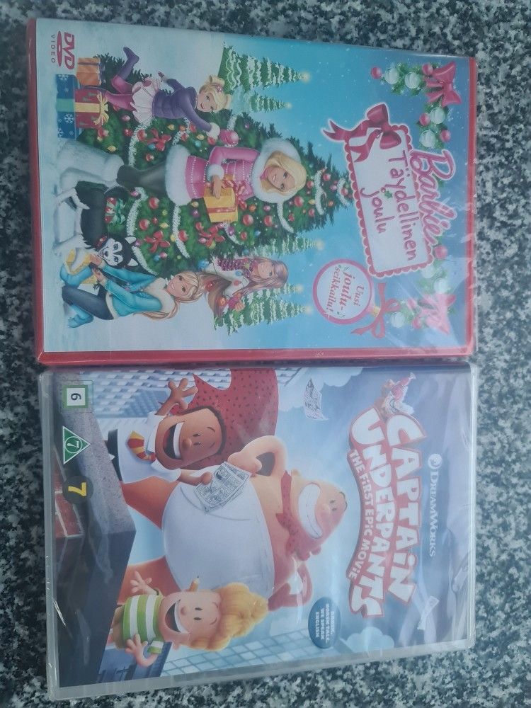 Captain underpants dvd UUSI