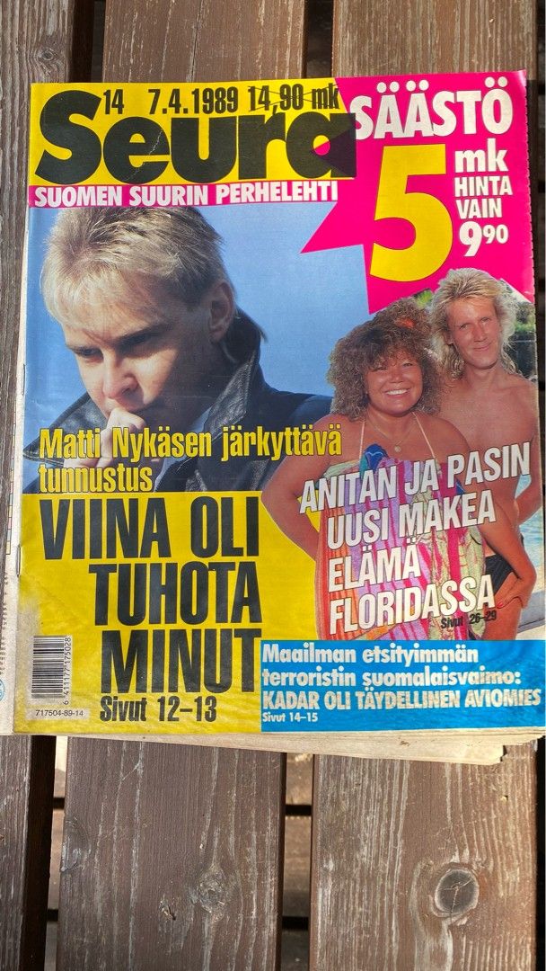 Seura Lehti - 07.04.1989 - Matti Nykänen - Vesa-Matti Loiri