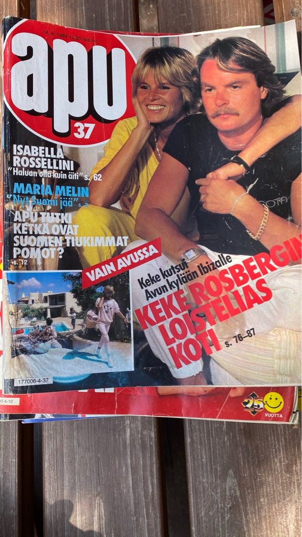 APU lehti nro 37 - 14.09.1984 - Keke Rosberg