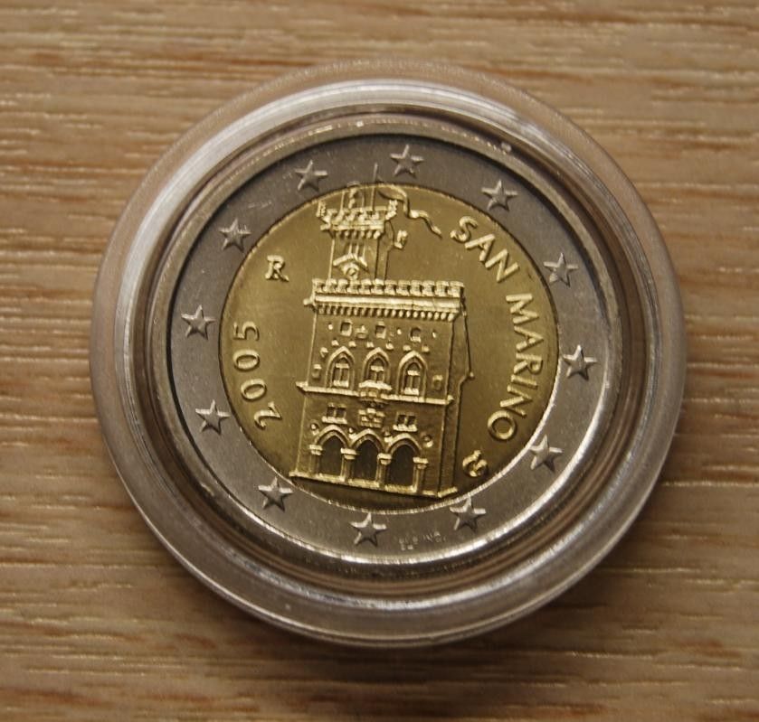San Marino 2 euro 2005 Linnoitus UNC