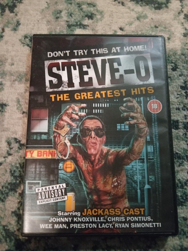 Steve-o Greatest Hits Dvd