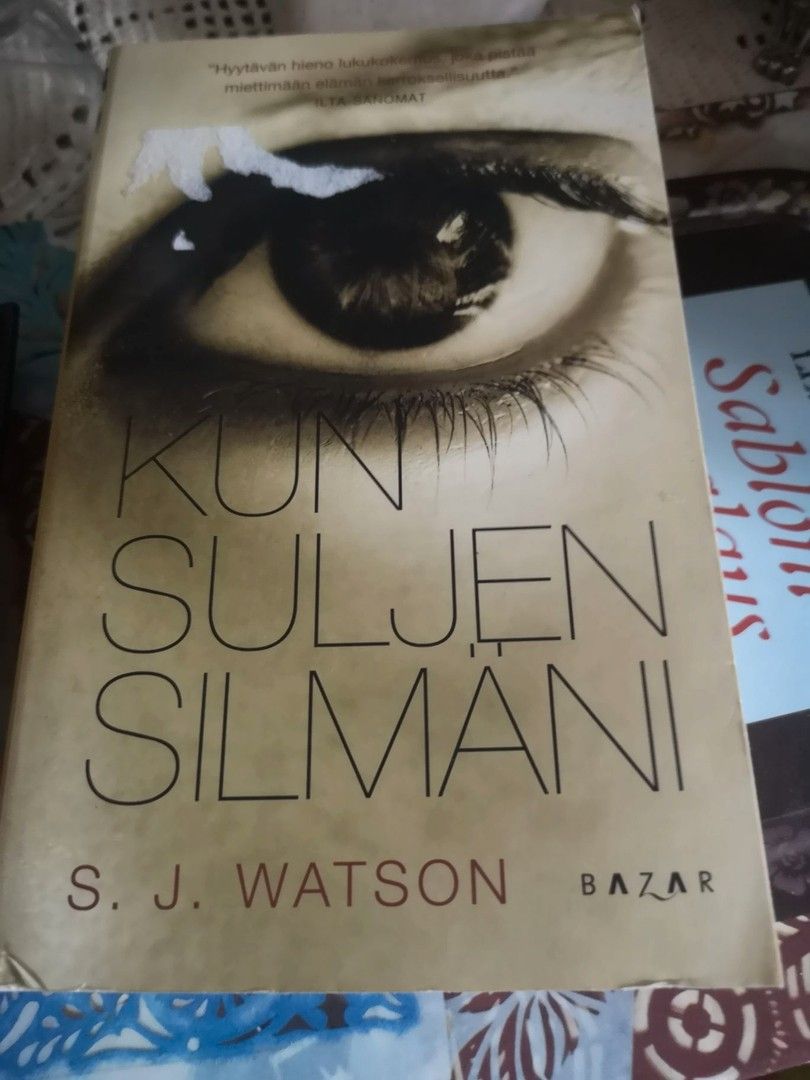 Pokkari/Kun suljen silmäni