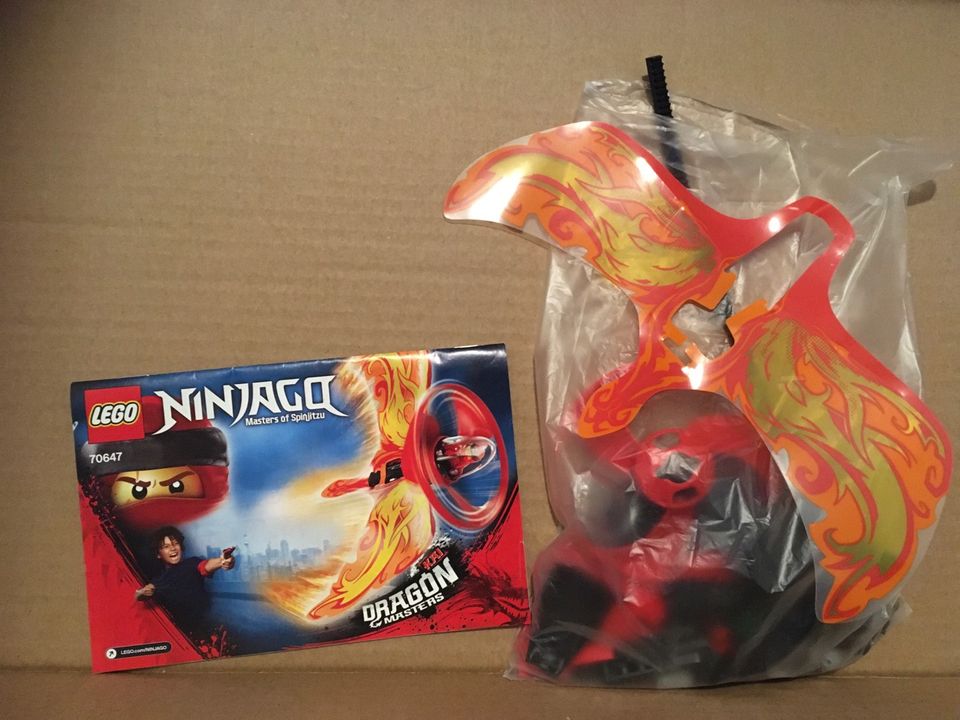 Lego Ninjago Kai Dragon Masters of Spinjitzu 70647