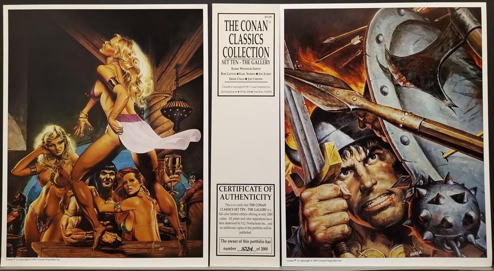 Portfolio, yms. 023 Conan Classics Collection 10