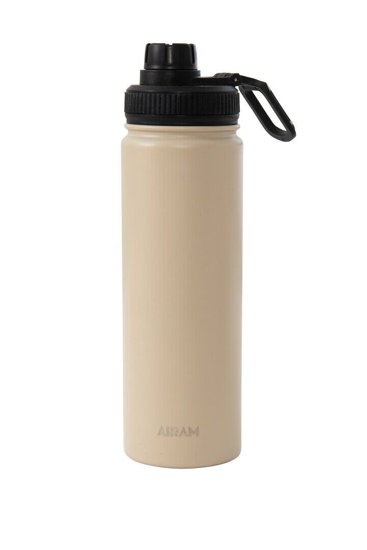 Terästermospullo Office 660ml beige Airam